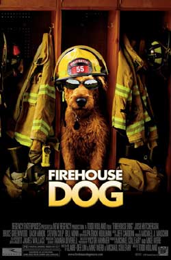 消防犬海报