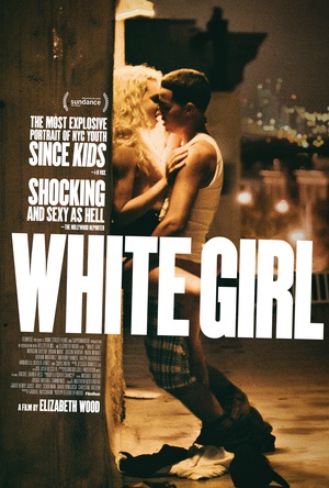白色女孩海报